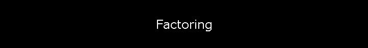 Factoring